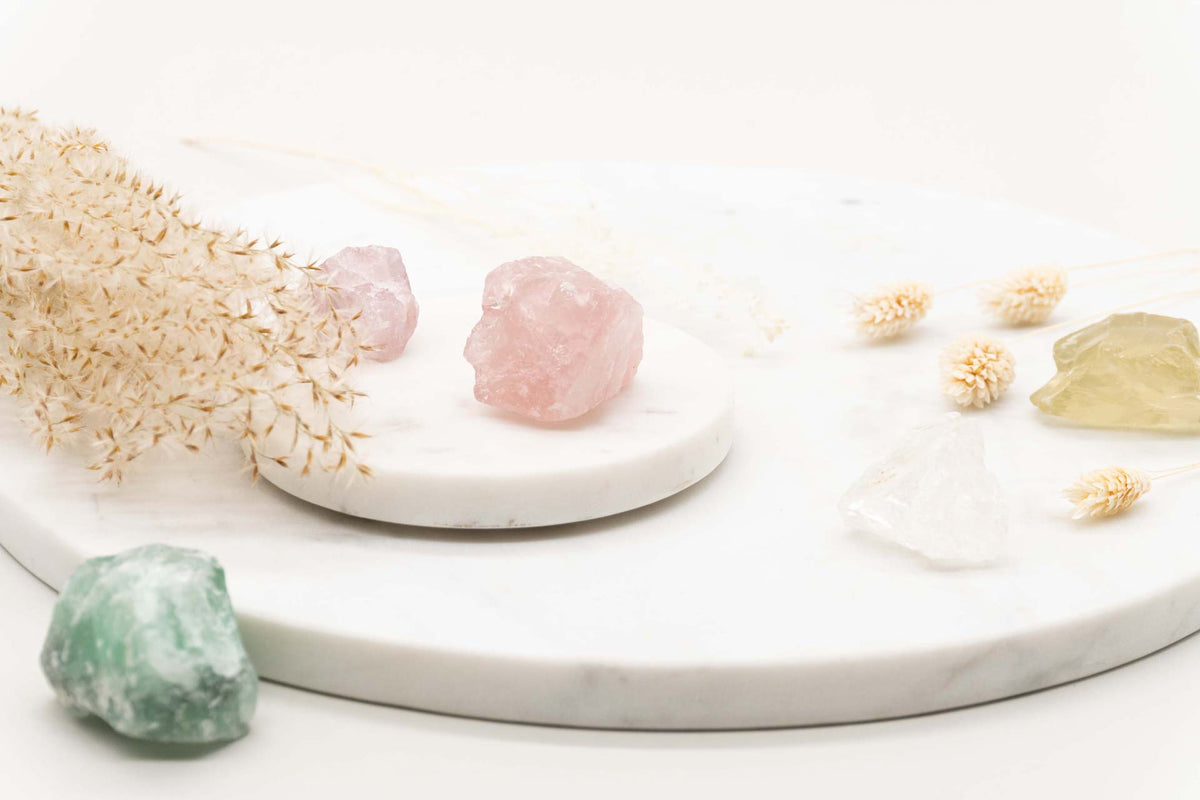 Natural Self Edelsteine Rosenquarz Citrin Bergkristall und Aventurin Jetzt KAufen