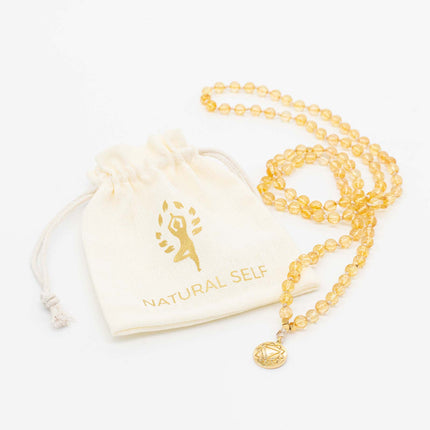 Solarplexuschakra - Citrin Malakette