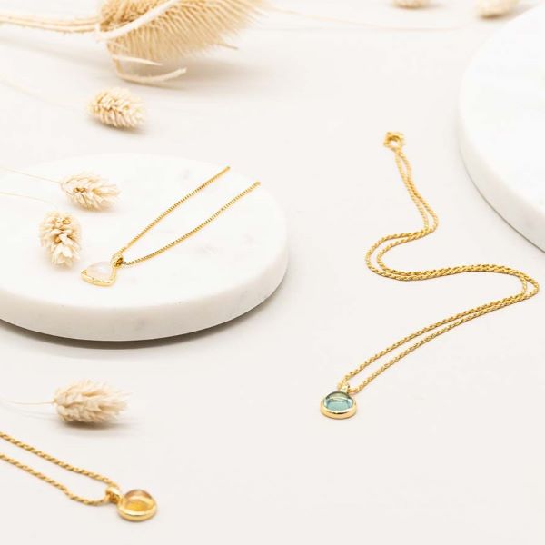 Natural Self geburtsstein Kette Edelstein Anhänger Cyber Monday Jetzt Sparen