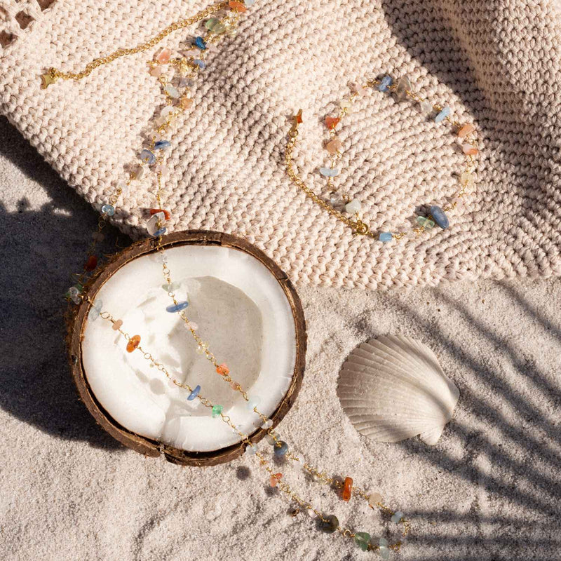 Natural Self Sale Bauchkette Nara und Fußkettchen Nara