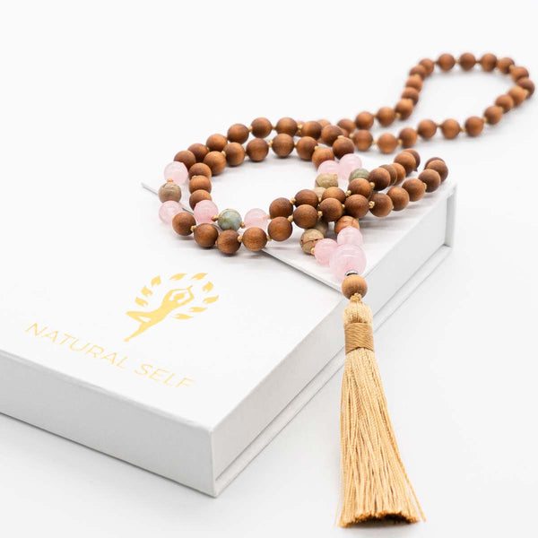 Natural Self Mala Kette Sandelholz