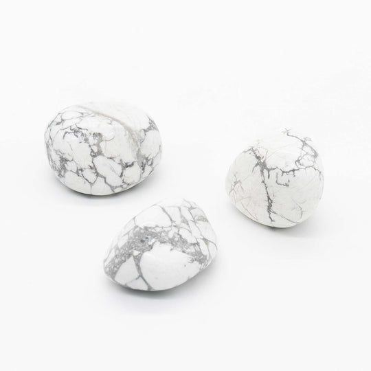 Trommelsteine Howlith