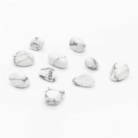 Trommelsteine Howlith