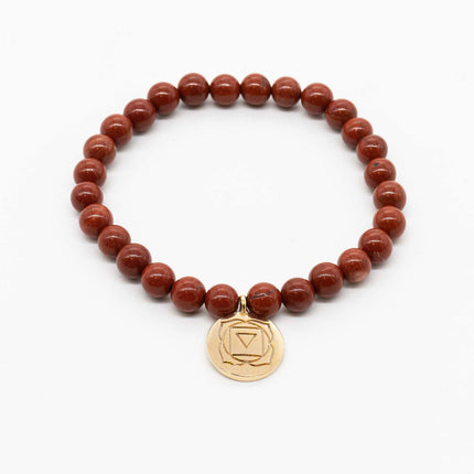 Wurzelchakra - Jaspis Armband