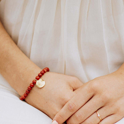 Wurzelchakra - Jaspis Armband