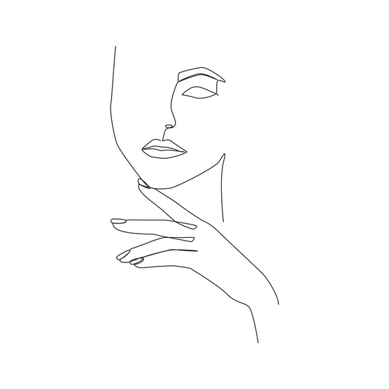 Natural Self Illustration Gesicht