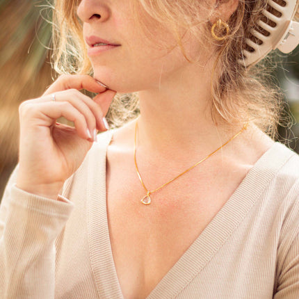 Celia - Geburtsstein Kette April