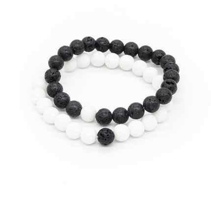 Luana - Lavastein Paararmband