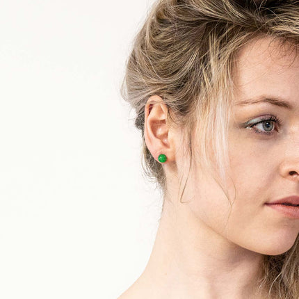 Alea - Grüne Ohrstecker