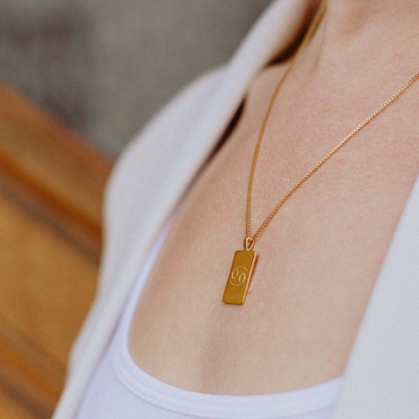 Natural Self Sternzeichen Zodiac Kette Cancer Krebs