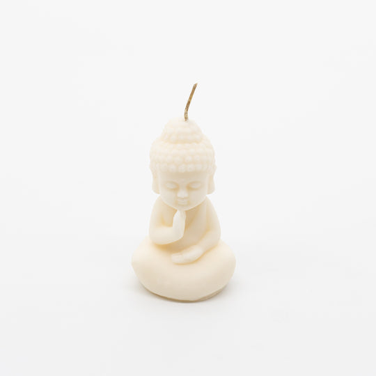 Deko-Kerze sitzender Buddha