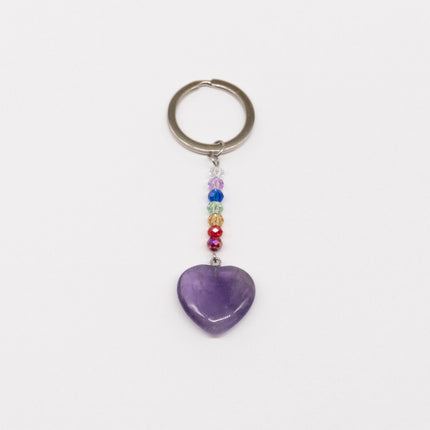 Guiding Light Chakra Schlüsselanhänger - Amethyst