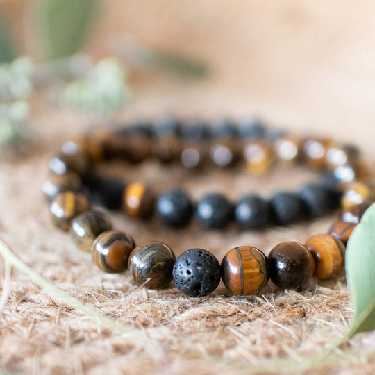 Aiko - Partnerarmband aus Lavastein | Natural Self Aiko - Partnerarmband aus Lavastein | Natural Self