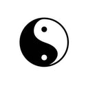 Yin und Yang Icon Symbolik