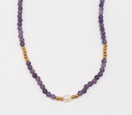 Nayela Amethyst Kette