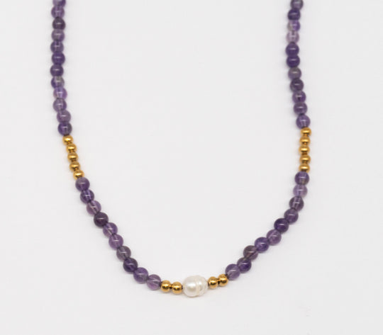 Nayela Amethyst Kette