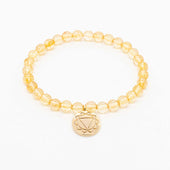 Solarplexuschakra - Citrin Armband
