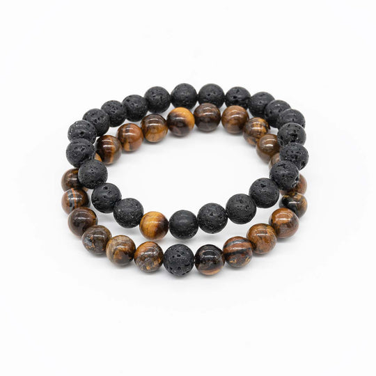 Aiko - Partnerarmband aus Lavastein | Natural Self Aiko - Partnerarmband aus Lavastein | Natural Self